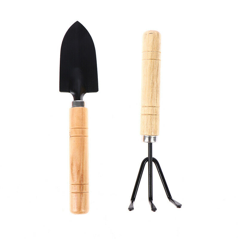 Home Gardening Tool Set Home-grown Mini Digging Suits Shovel Rake Garden .l8