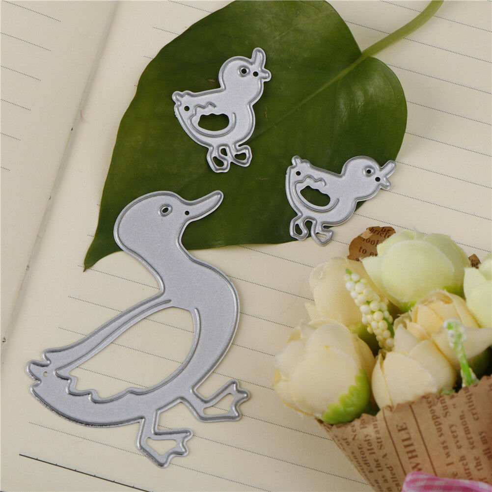 3X duck cutting dies stencil scrapbook paper cards craft embossing diy die.l8