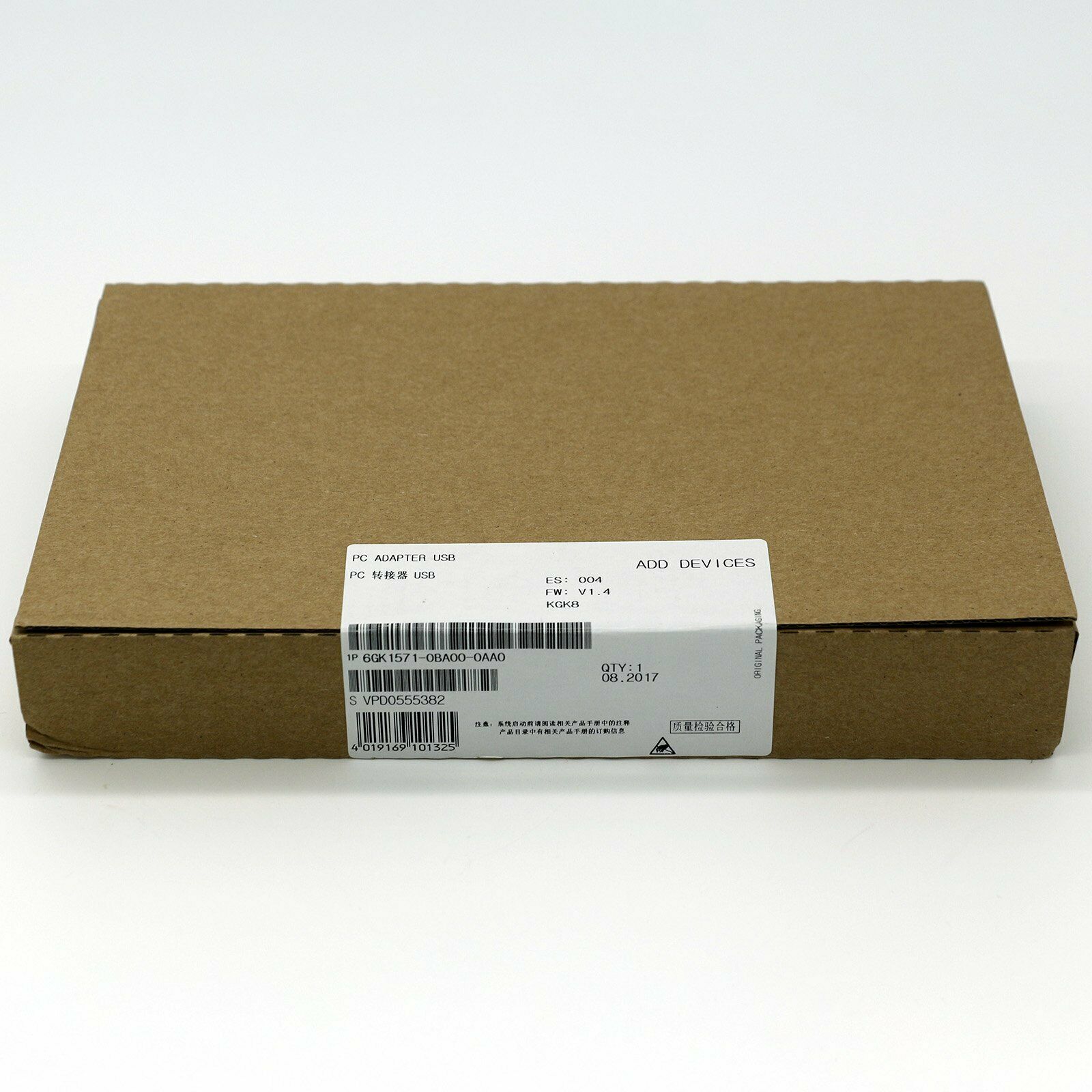 1PC New 6GK1571-0BA00-0AA0 USB/MPI PC Adapter USB for Siemens S7-200/300/400