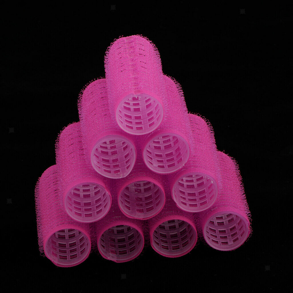 30x Plastic Hair Roller Curling Curls Bangs Roller DIY Hair Accessories