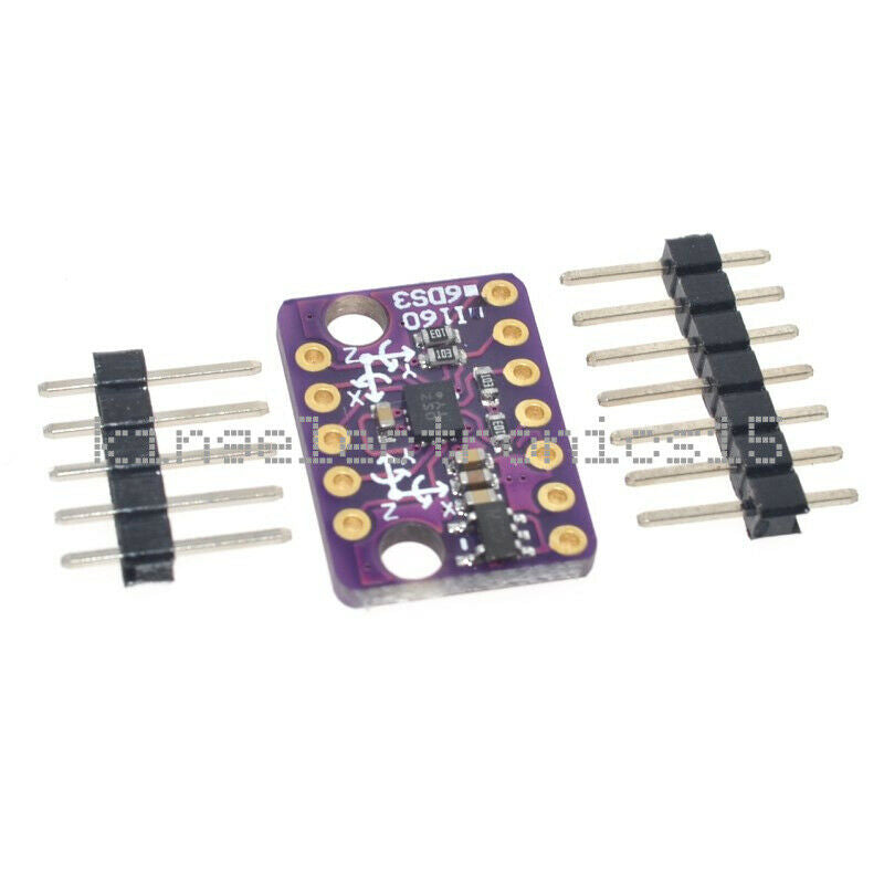 1PCS 6-axis Rate Gyro BMI160 6DOF Gravity Accelerometer Sensor Module IIC SPI