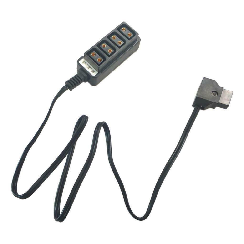 D-Tap Splitter,1 to 4 D-tap male to 4x Female D-tap Power Splitter 65cm Long