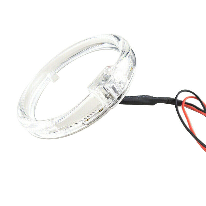 2pc Red LED Light Guide Angel Eyes Halo Rings for Car Headlight Retrofit BEST