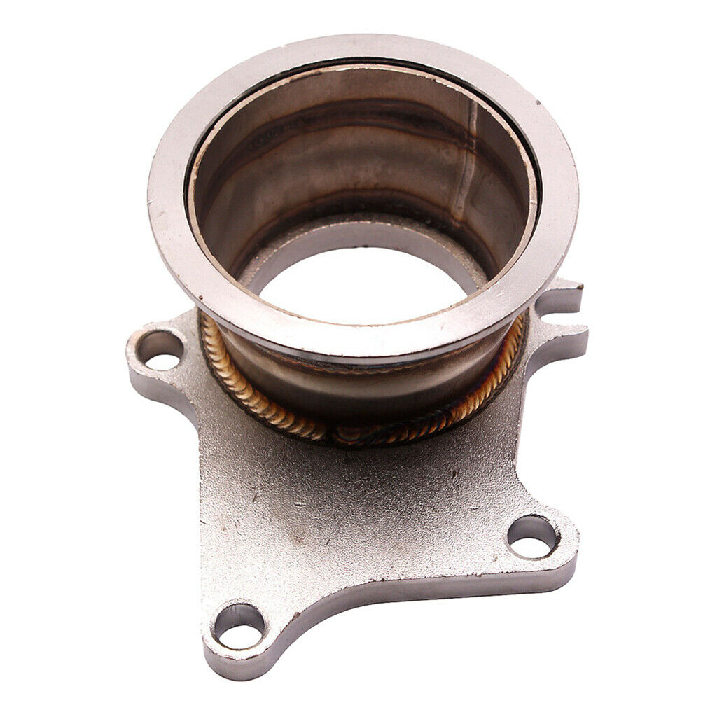 For T3 T4 5 Bolt to 3'' V Band Turbo Exhaust Flange Stainless Steel Adapter
