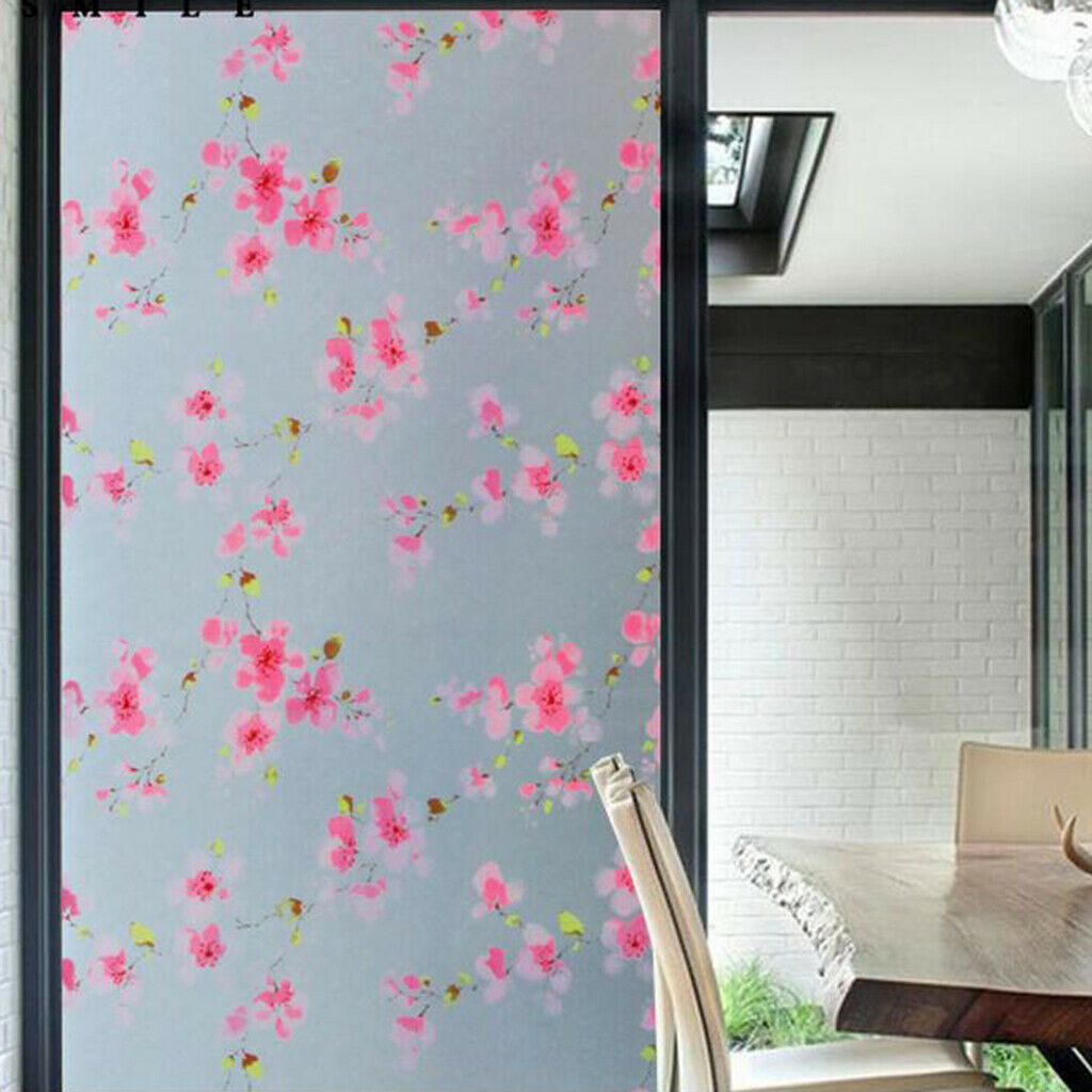 Self Adhesive 45X200cm Frosted Window Film For UV Rejection  Style 3