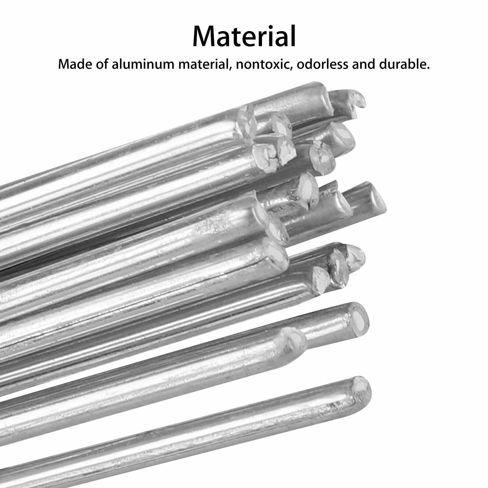 Easy Melt Welding Rods Low Temperature Aluminum Wire Brazing 10pcs 2.0mm*330mm