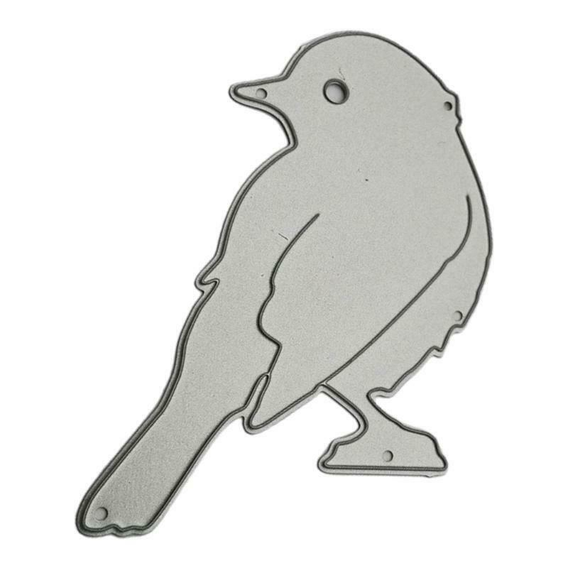 Quiet Bird Metal Cutting Dies Stencil DIY Scrapbooking Album Paper Card Template