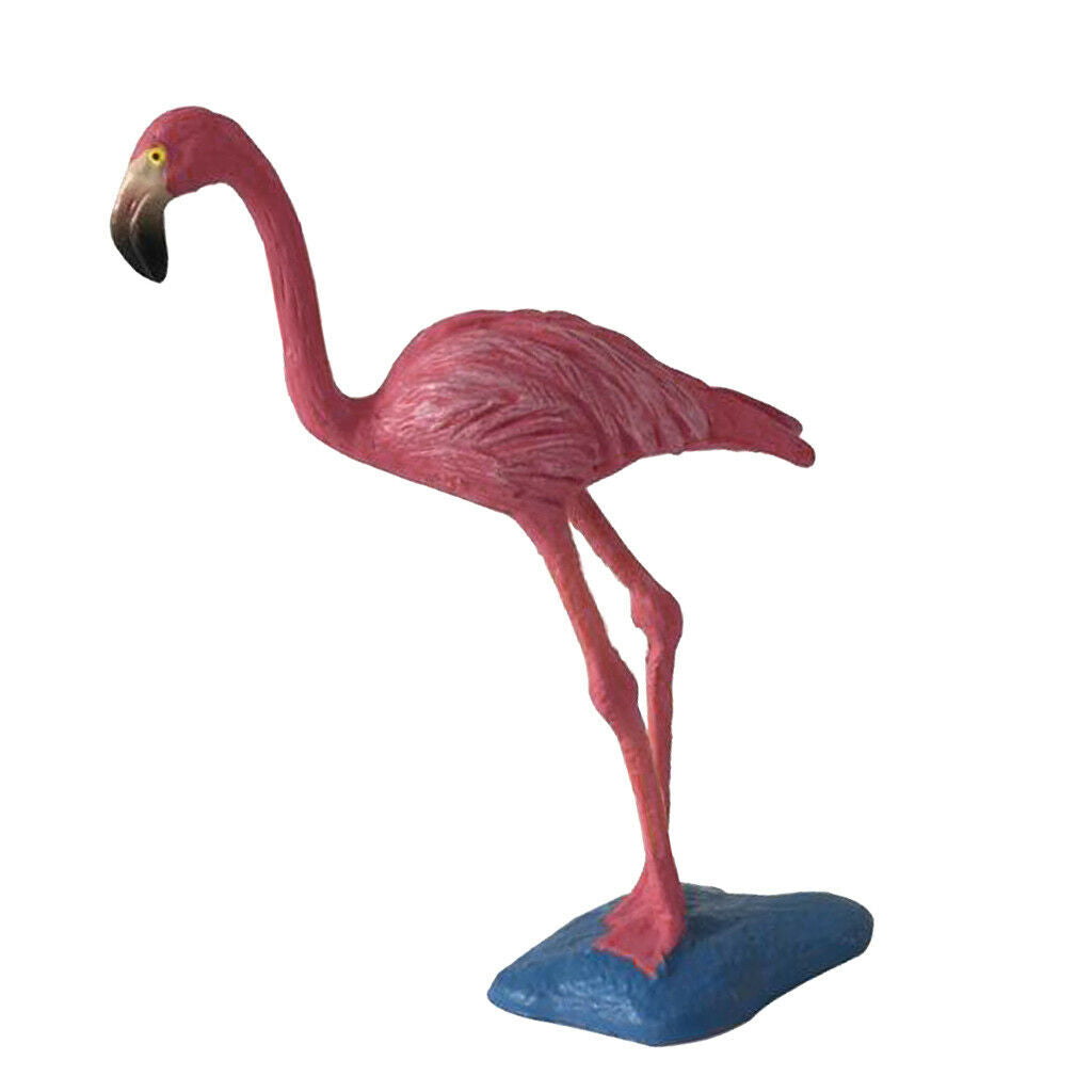 5Pcs Realistic Bird Flamingos Gifts Micro Landscape Garden Decor Photo Props