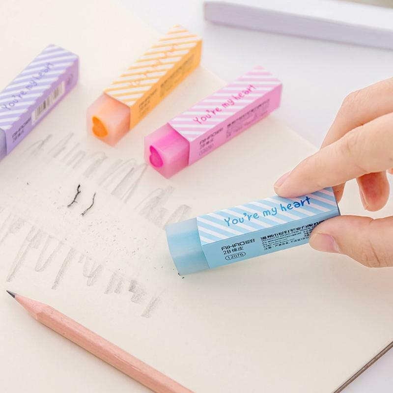 Novelty Jelly Eraser Colored Eraser Rectangular Eraser Safe Eco-friendly Durable