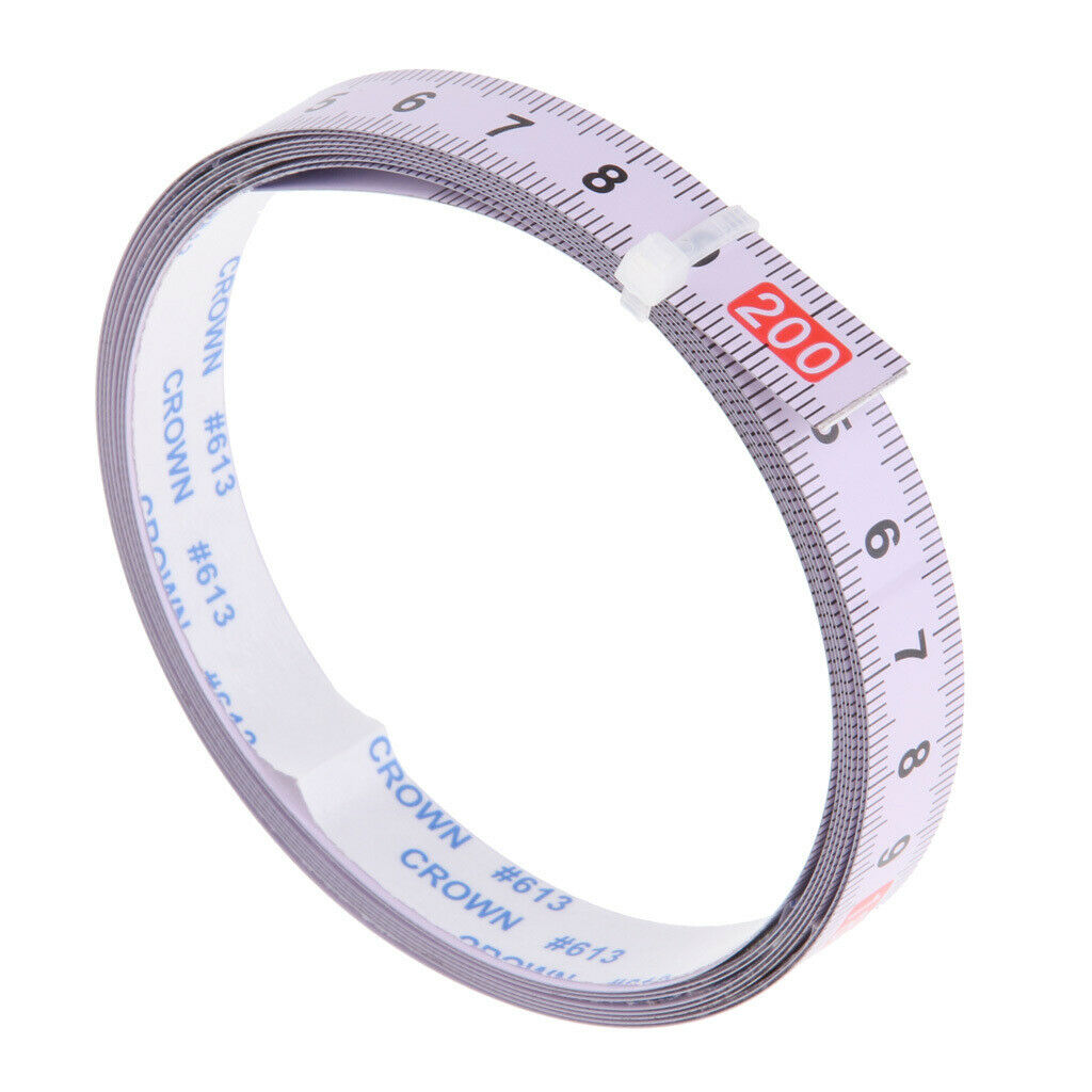 Miter Saw Track Tape Measure Adhesive Metric Ruler Left To Right(0-200CM)