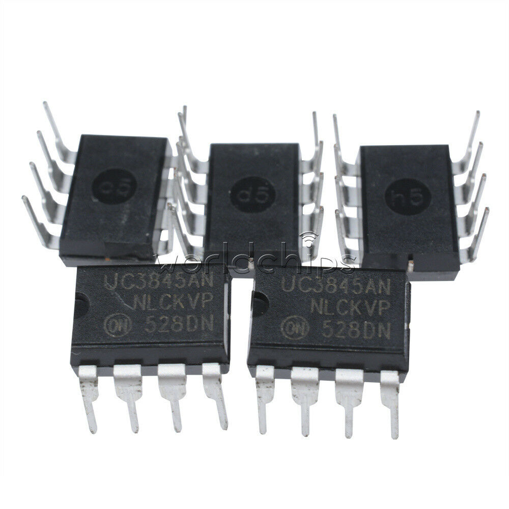 5PCS UC3845 UC3845AN REG CTRLR BST FLYBK PWM 8PDIP IC
