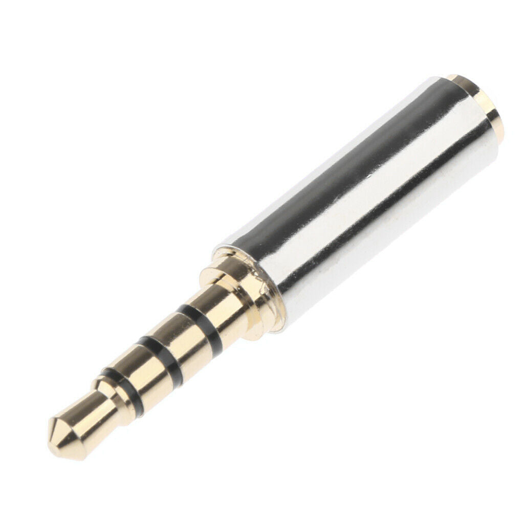 4-Pole 3.5mm Male to 2.5mm Female Headset Audio Adapter Cable Extender Stereo