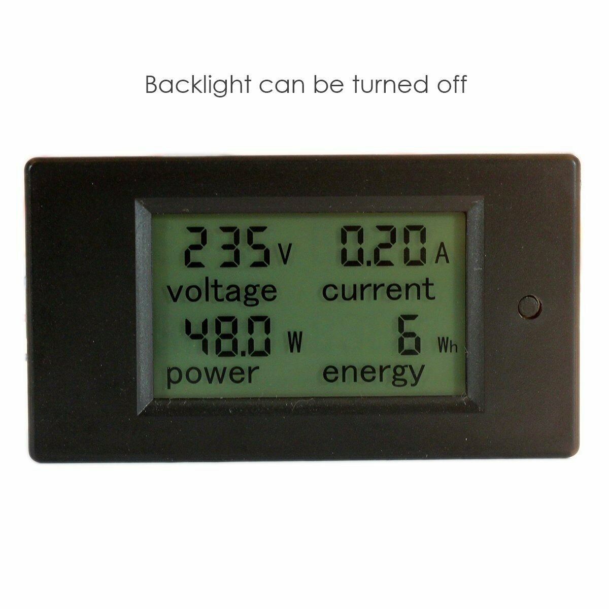Ac110V~220V 20A High-Power Voltage and Current Power Meter Module Power Monitor