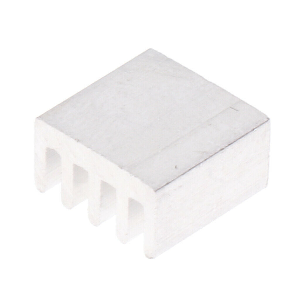 100pcs 9mmx5mmx9mm Aluminum Heatsink Cooler Circuit Board Cooling Fin With Tape