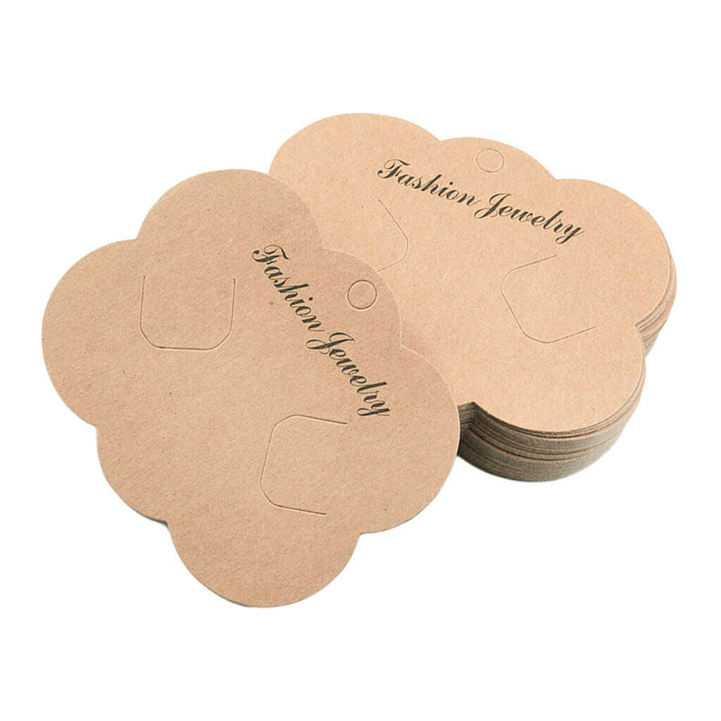 50 Pieces Hair Display Cards Accessories Easy Deformation