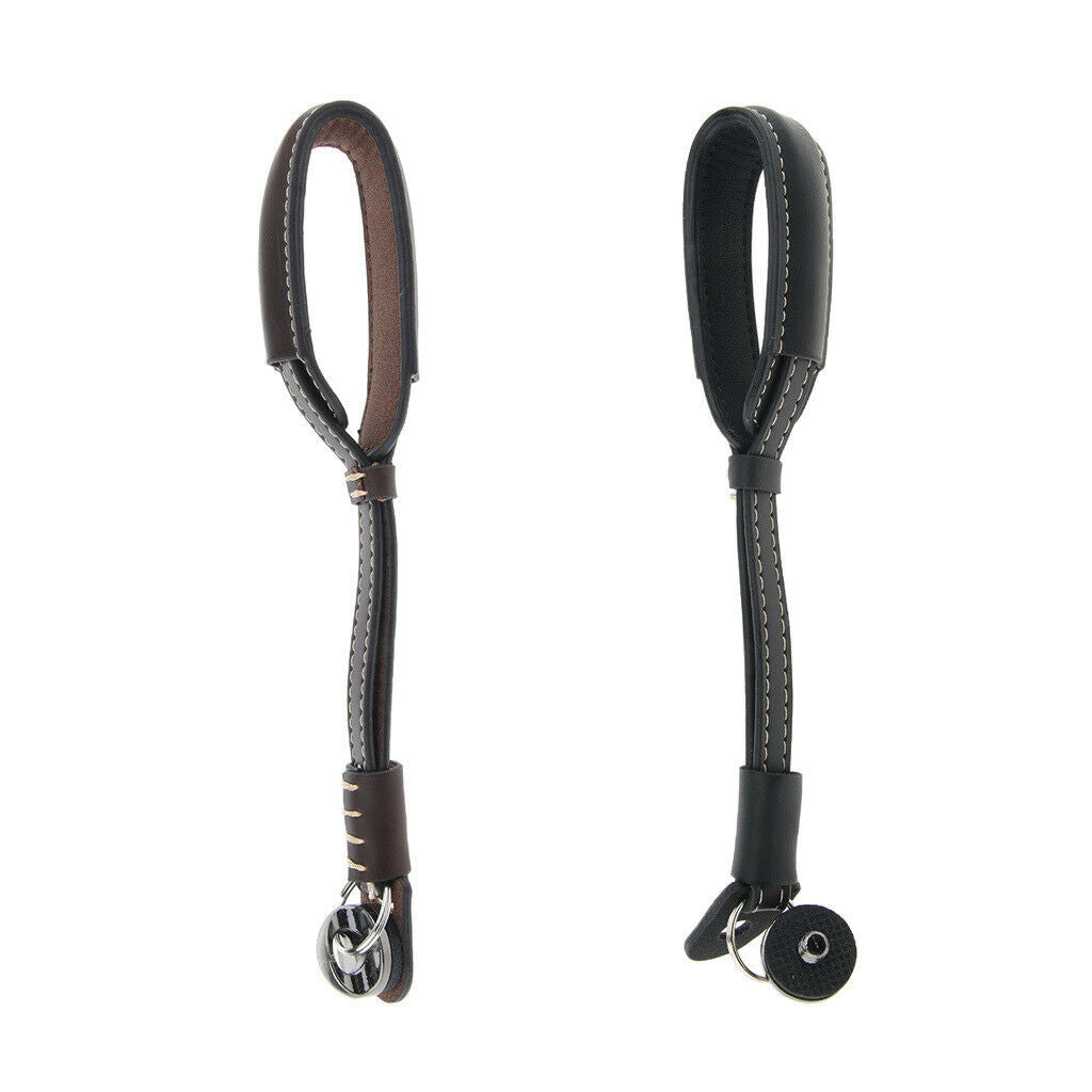Adjustable PU Leather Lanyard Wrist Strap Belt for DJI OSMO Mobile 2 - Brown