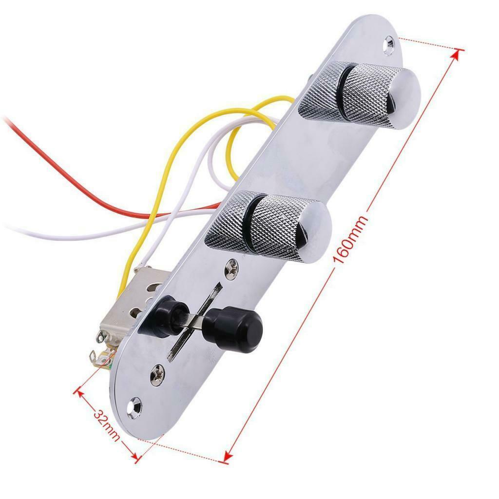 Control Plate 3-way Control Plate for  Telecaster Electric Guitar