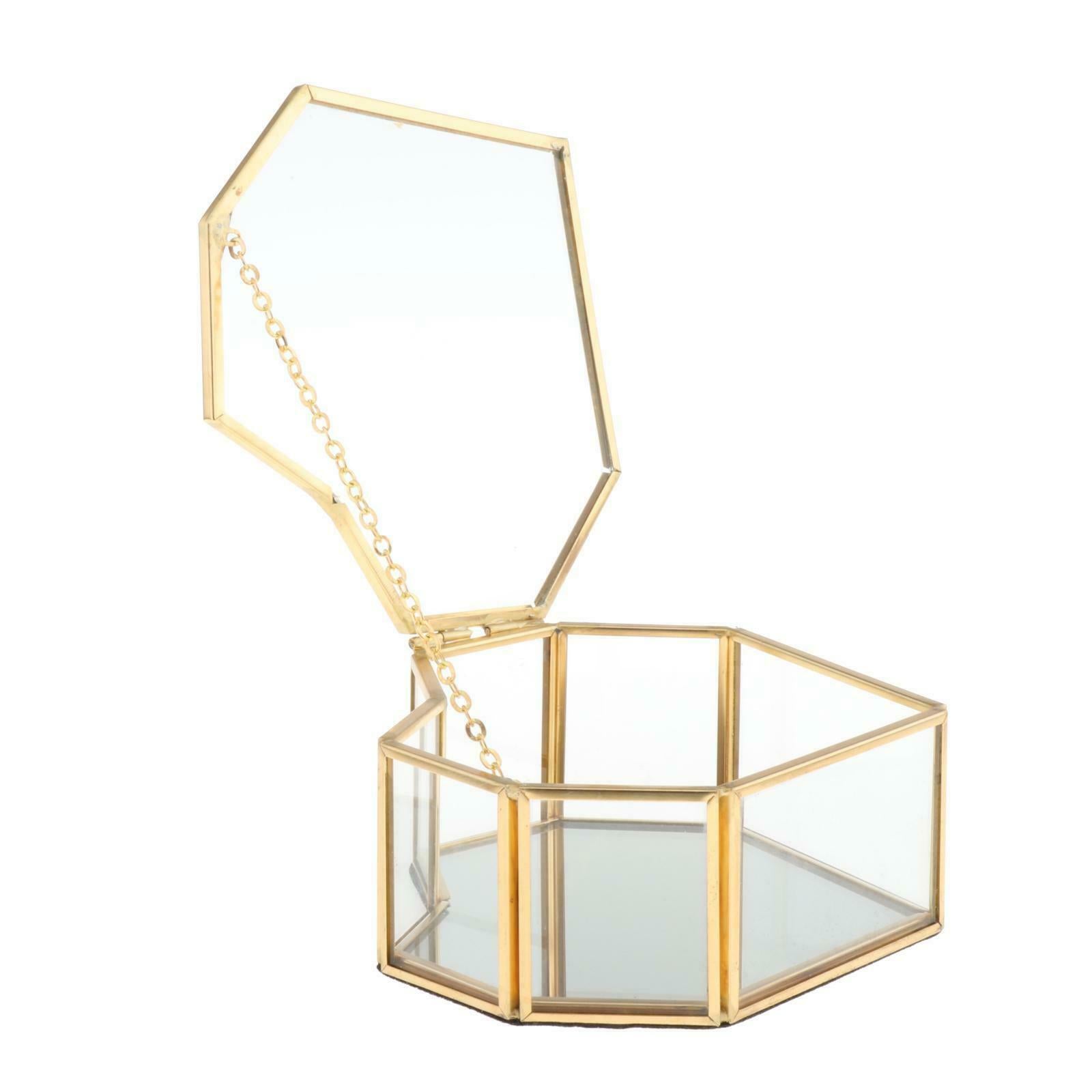 Jewelry   Display Box, Glass   Jewelry Box Wedding   Bearer Gift Box