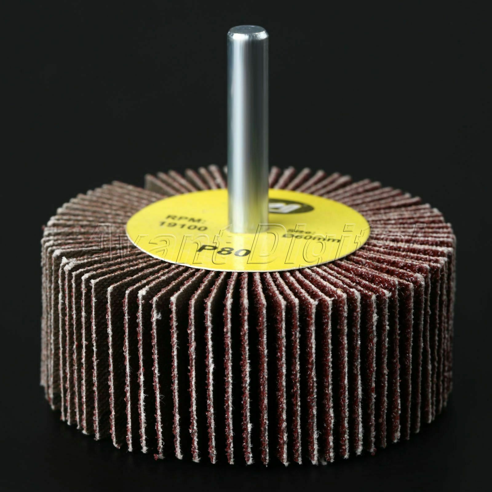 60mm Flap Sanding Grinding Wheels & Mandrel Woodworking Polishing Rotary Tool