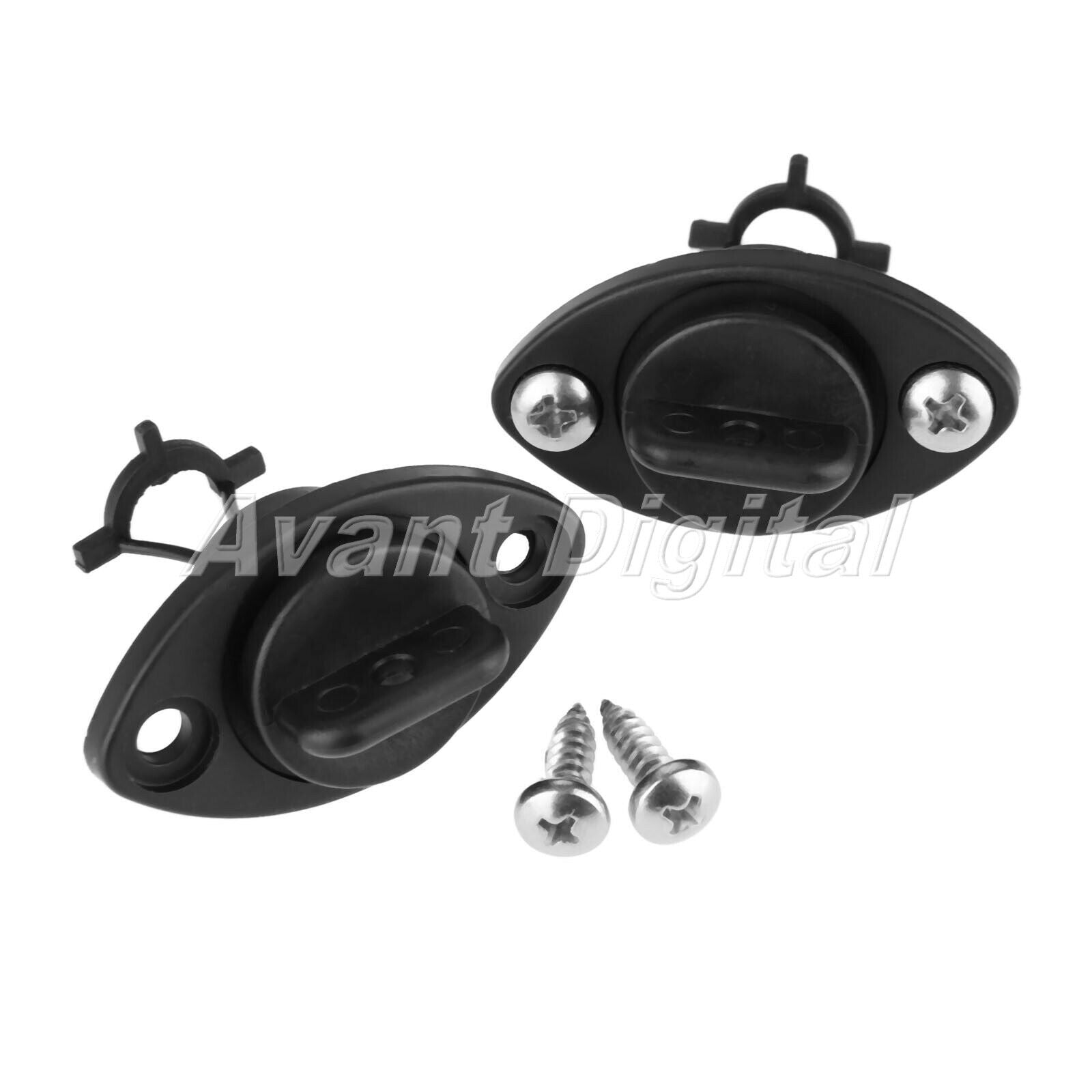 2Pc Drain Plug With Screws O-ring for Canoe Dewatering Maintain Seal Kayak Equip