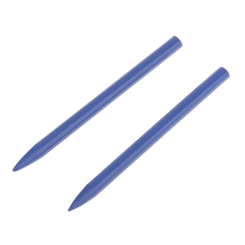 2x Stainless Steel DIY Paracord Lacing Needle for Leather Weaving Blue
