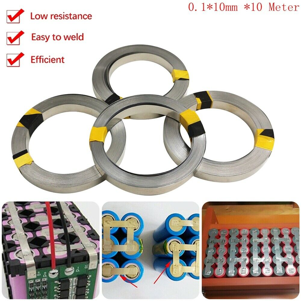 100PCS 18650 Battery Bracket Holder Cell for DIY Baterry Pack + Nickel Strip SUK