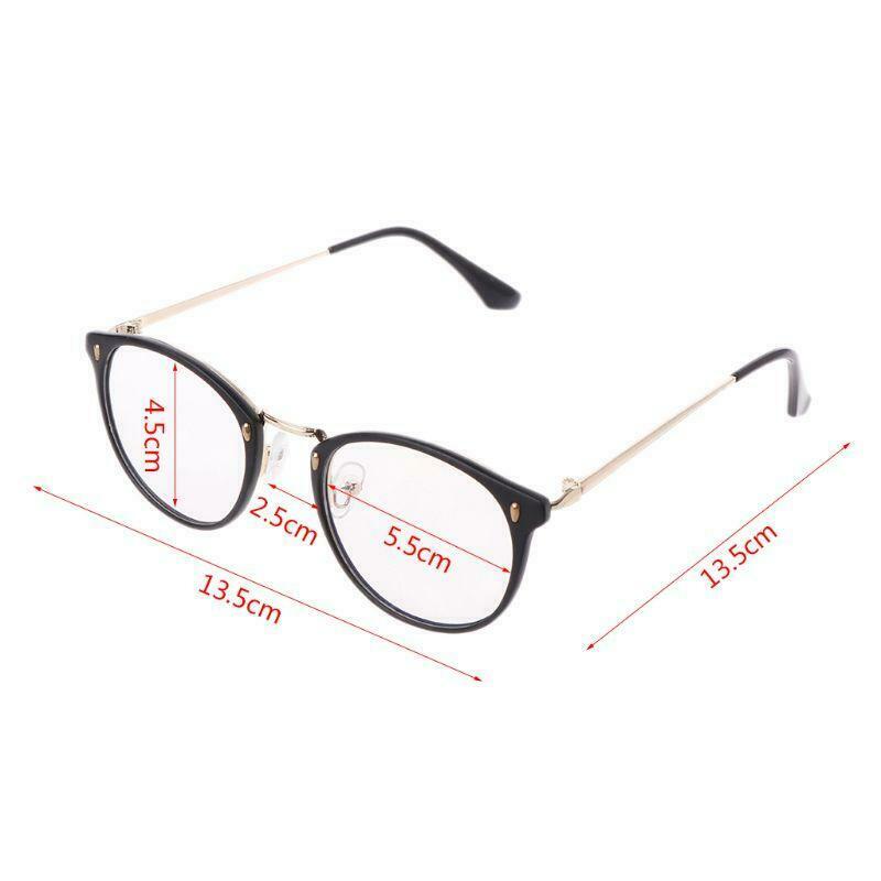 Retro Men Women Clear Lens Eyeglass Optical Computer Glasses Blue Light Blocking