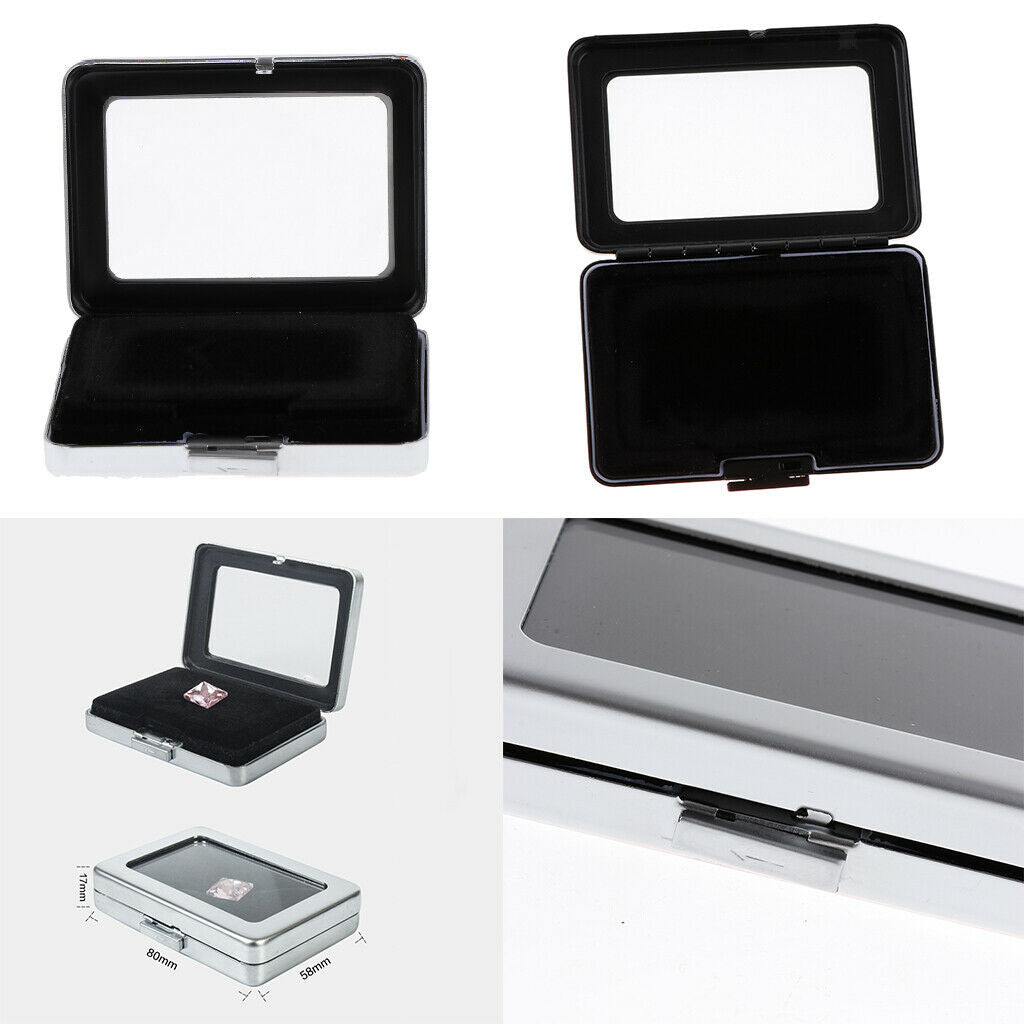 4Pcs Diamond Box Jewelry Organizer