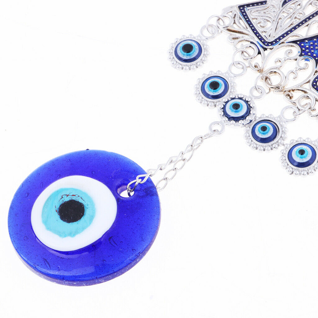 Blue Evil Eye Amulet With Clothing Lucky Home Decoration Hanging Pendants