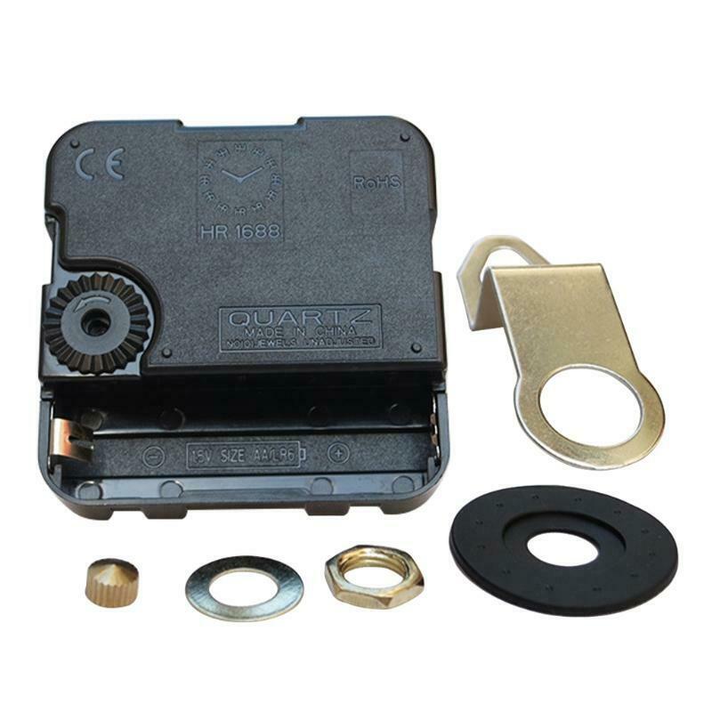 DIY Silent Large Wall Quartz Clock Movement Mechanism Hands Repair Tool Parts