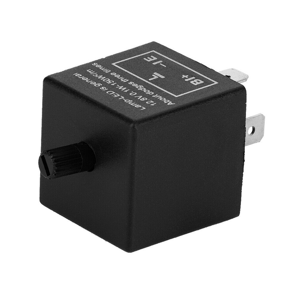 3 Pin 12V Flasher Relay Car Turn Signal Blinker Electronic LED Light Motorcycle