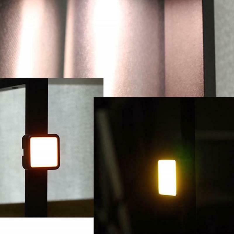N69 Mini RGB LED Video Light Photography Lamp 360Â° Full Color Adjust, 2500-9000K