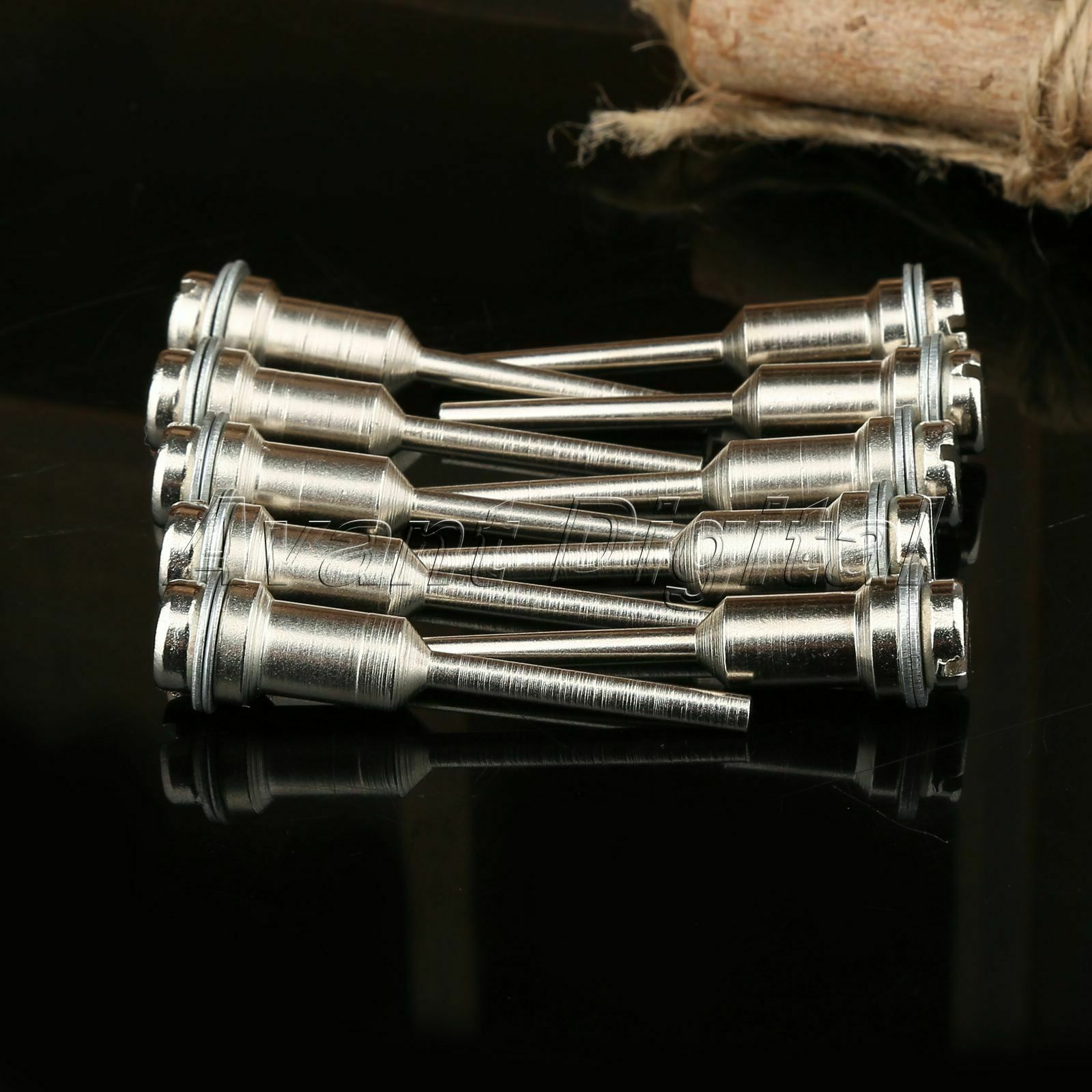 10pcs Shank Screw Mandrel HSS Cutting Arbor for Cut-Off Wheel Rotary Tool
