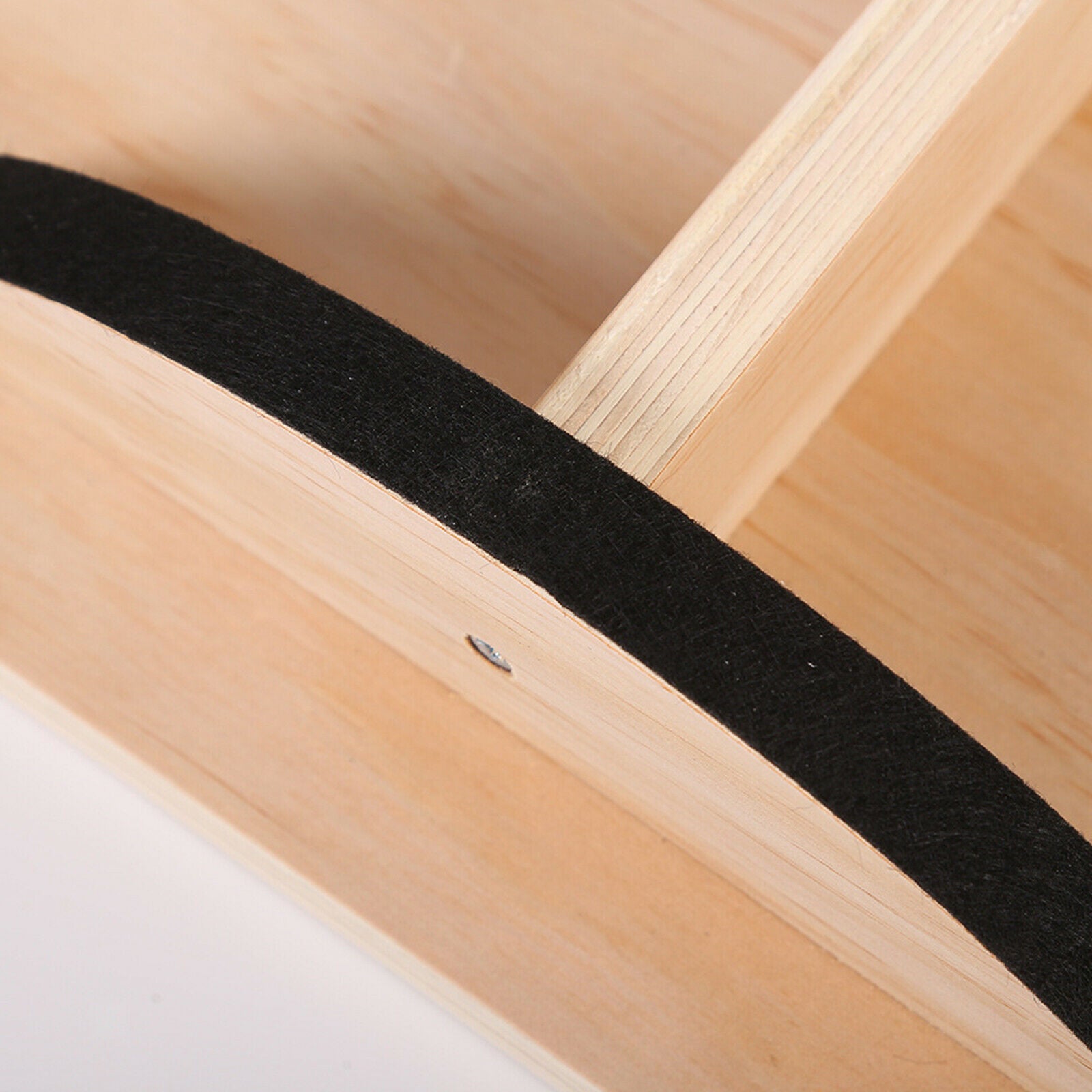 Non-Slip Wooden Wobble Balance Board Rehabilitation Pro Exercise Training