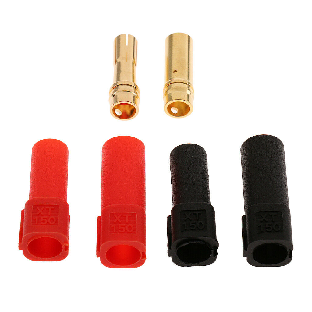 10 Pair XT150 Male Female Plug Banana Plugs Socket For Drone Battery Adapter