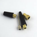 Brass Pump Valve Adapter Bicycle Ball Basketball Inflate Needle Nozzle