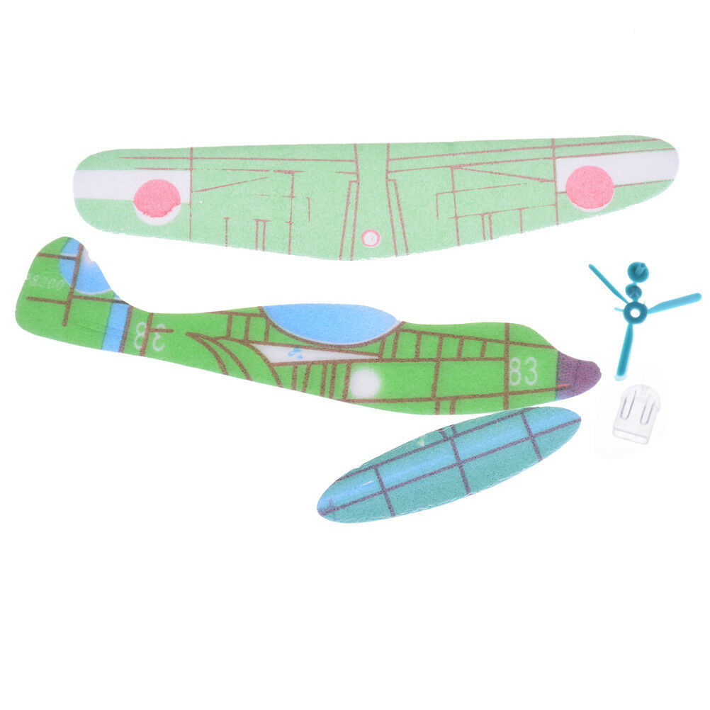 3Pcs DIY Flying Glider Planes Educational Toys For Children Hand Throwing Gif.DD