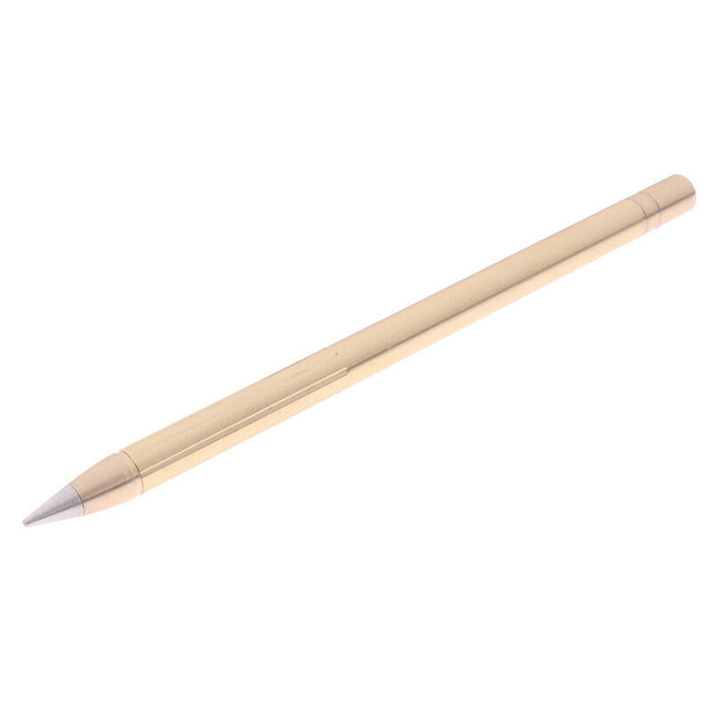 Outdoor Brass Inkless Pen No-ink Pen Copper Gift Pen Stylus Everlasting OIA Qx