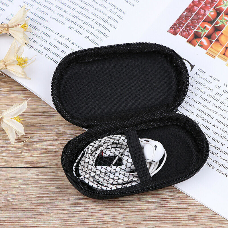 Portable Storage Bag Earphone Hold Case For Headphone Earbuds Mp3 USB Cab.l8