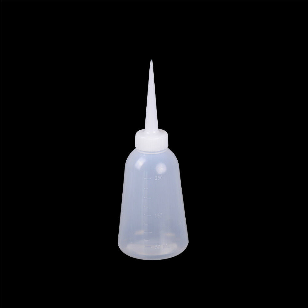 250ml Glue Gel Oil glue pot Liquid Industrial Plastic dispensing Bottle Je.l8