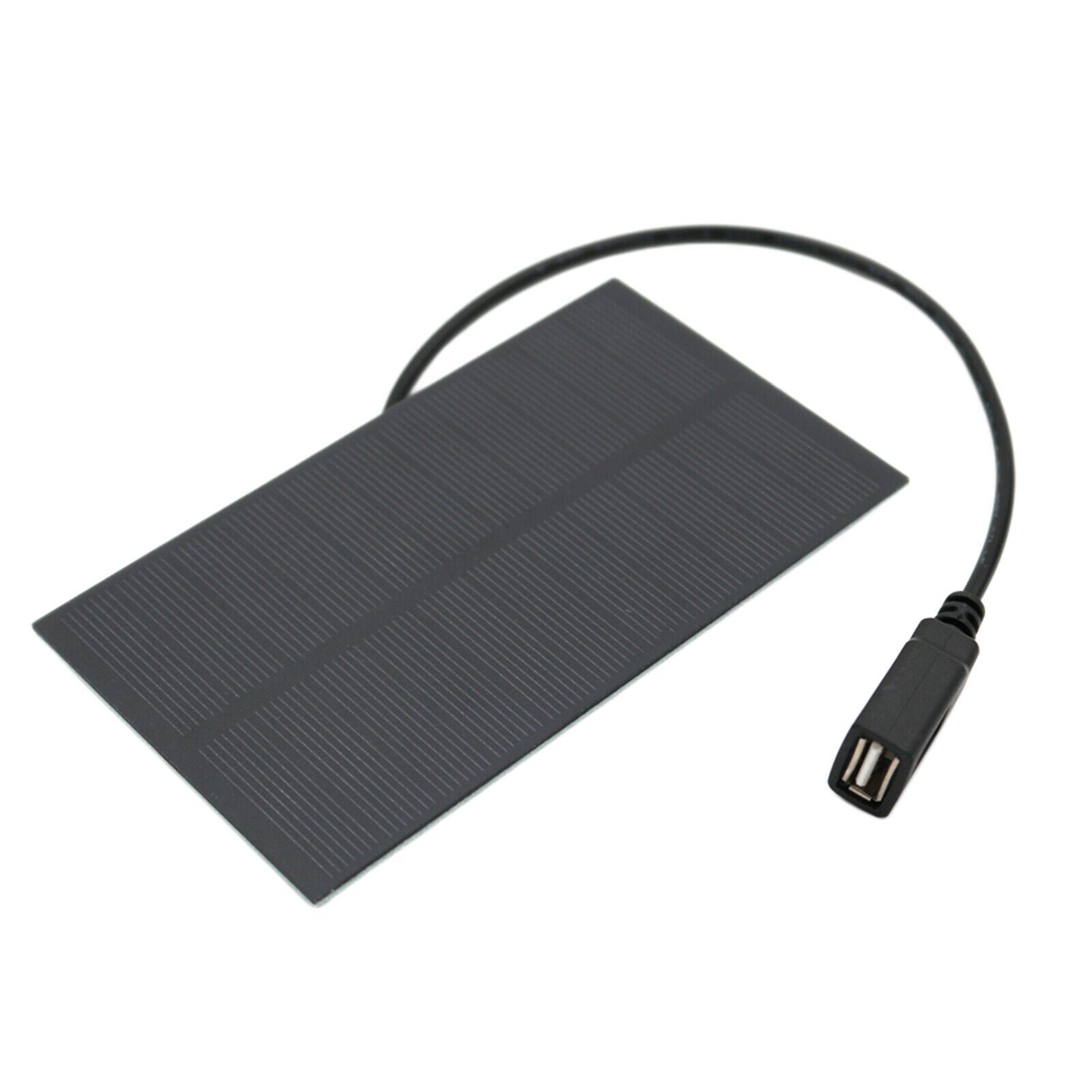 5.5V 1.65W Solar Panel Charger USB Port Use Travel Camera Phone Charger for
