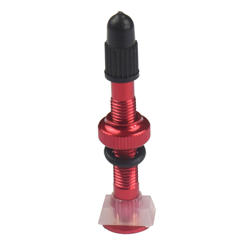 Aluminum Mountain-Bike Bicycle Presta Valves Replacement Vacuum-Nozzle Red