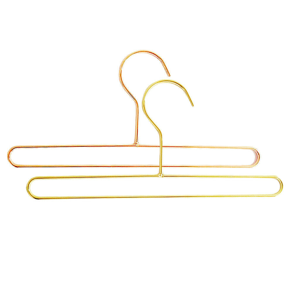 Iron Wire Clothes Hanging Closet Organizer Coat Dress Skirt Hanger,