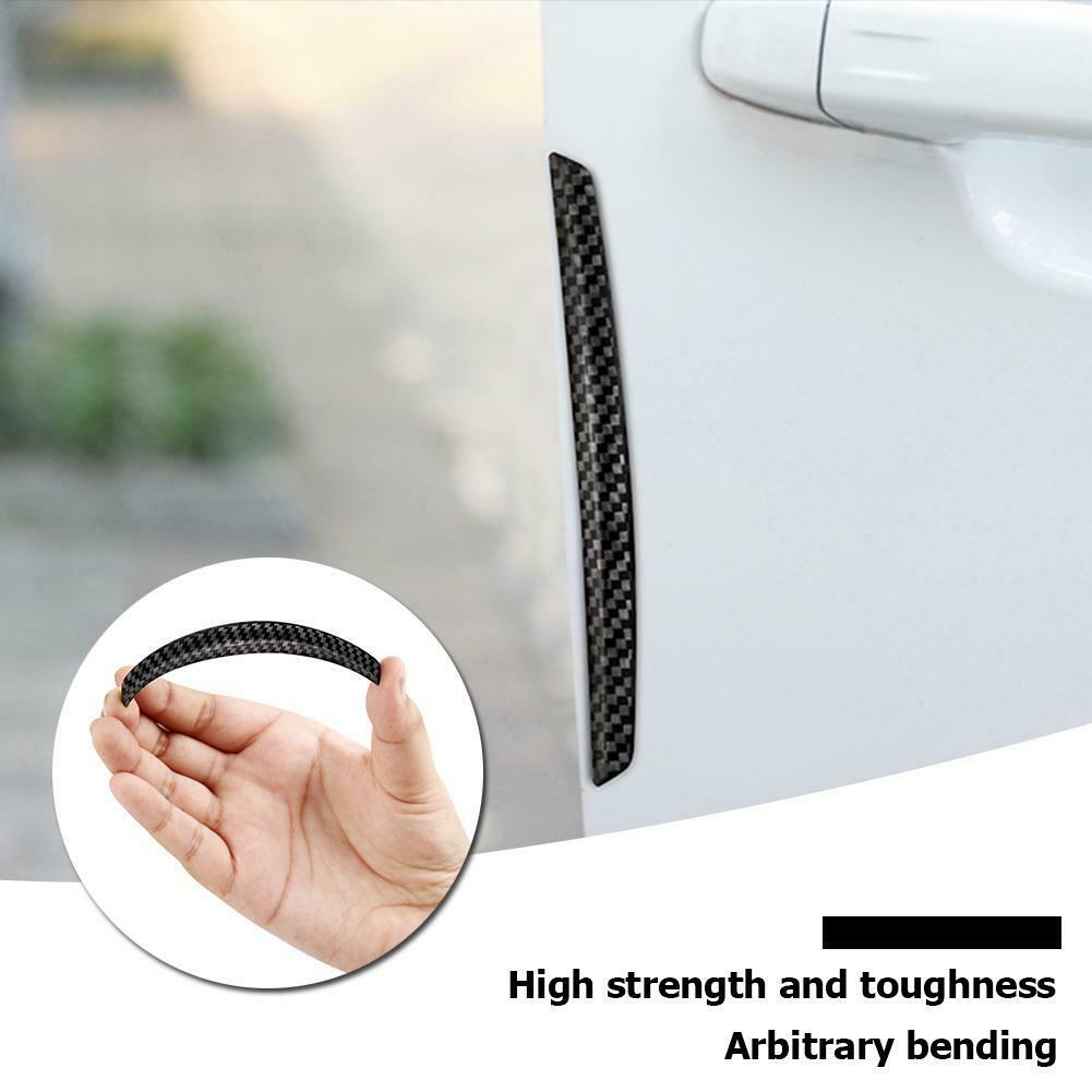 4pcs Car Door Edge Rearview Mirror Anti-collision Strips Stickers Universal  @