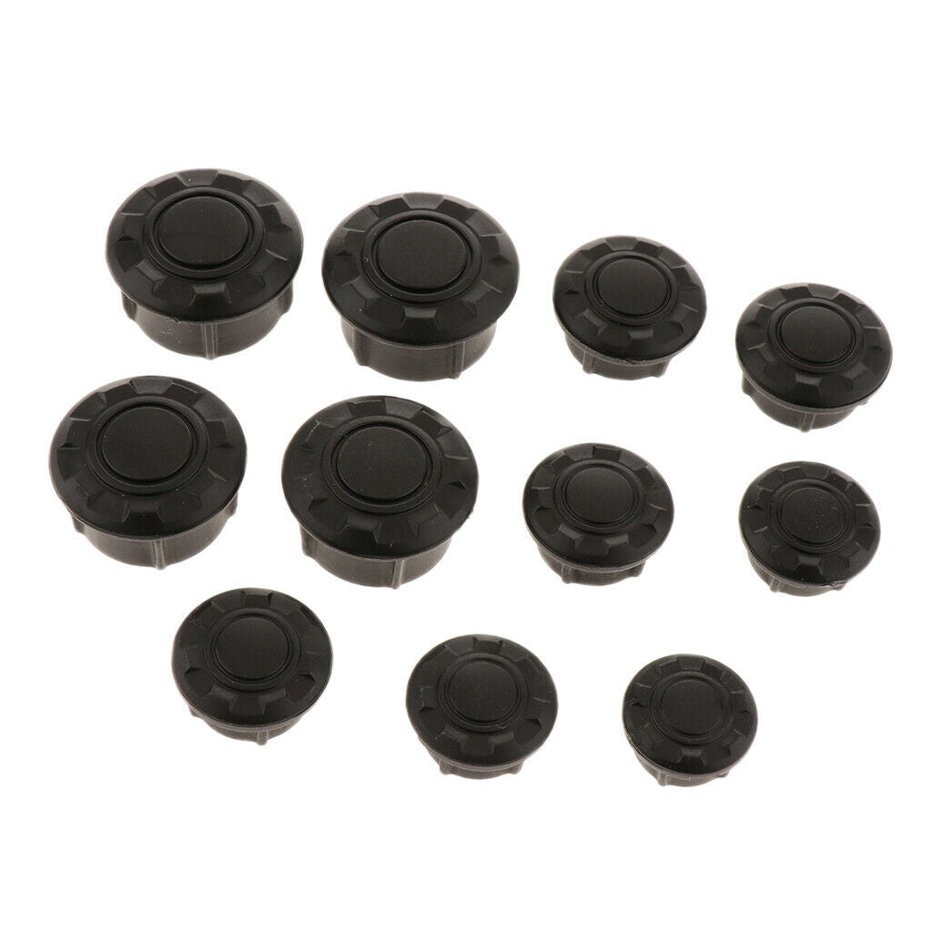 Motorcycle Motorbike Frame Holes Caps Decor Filler Plugs Set for BMW R Nine T