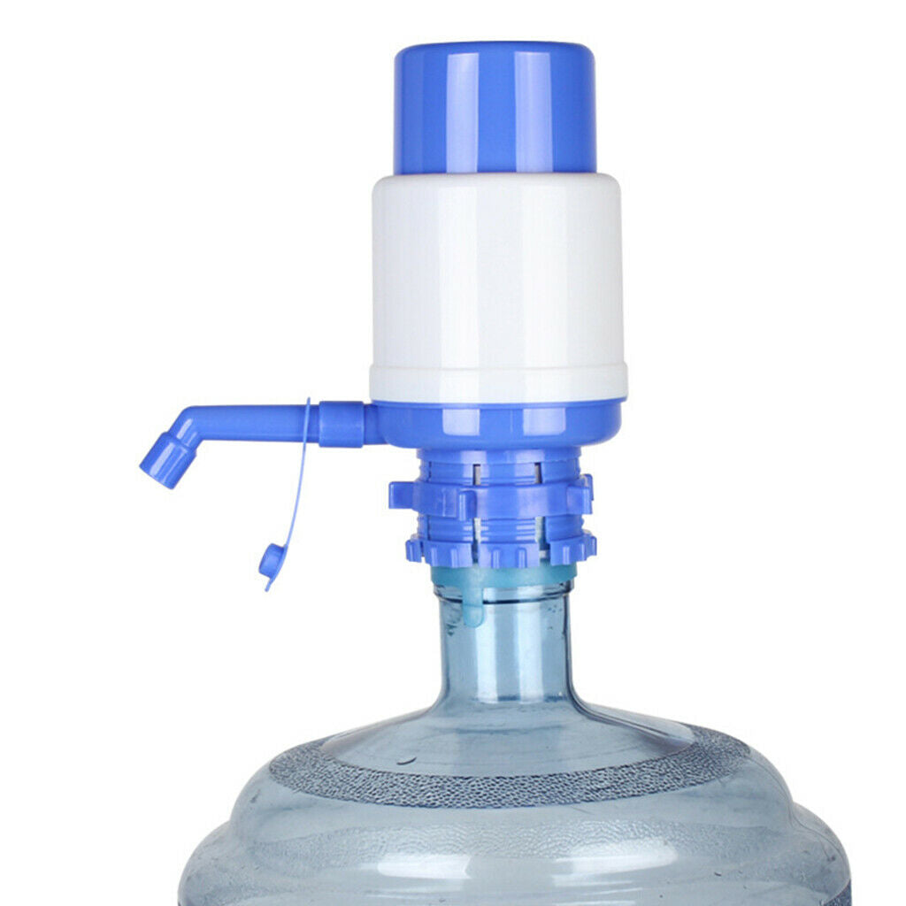 Portable Water Bottle Pump Fountain Press Pump Dispenser with Inlet Hose