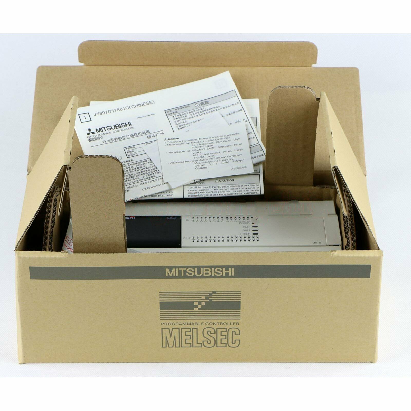 New In Box Mitsubishi FX3U-64MT/ES-A Programmable Logic Controller FX3U64MT/ESA