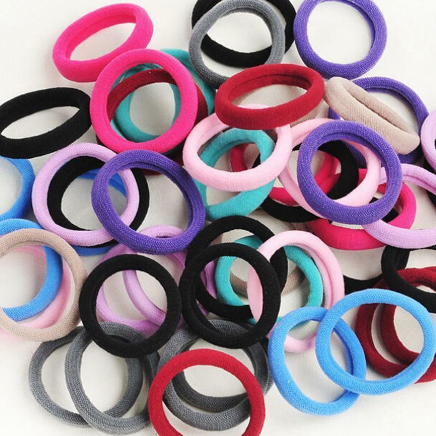 Children Cute Candy Bands Girls Elastic Hair Bands Kids Sweet Hair Muticolor