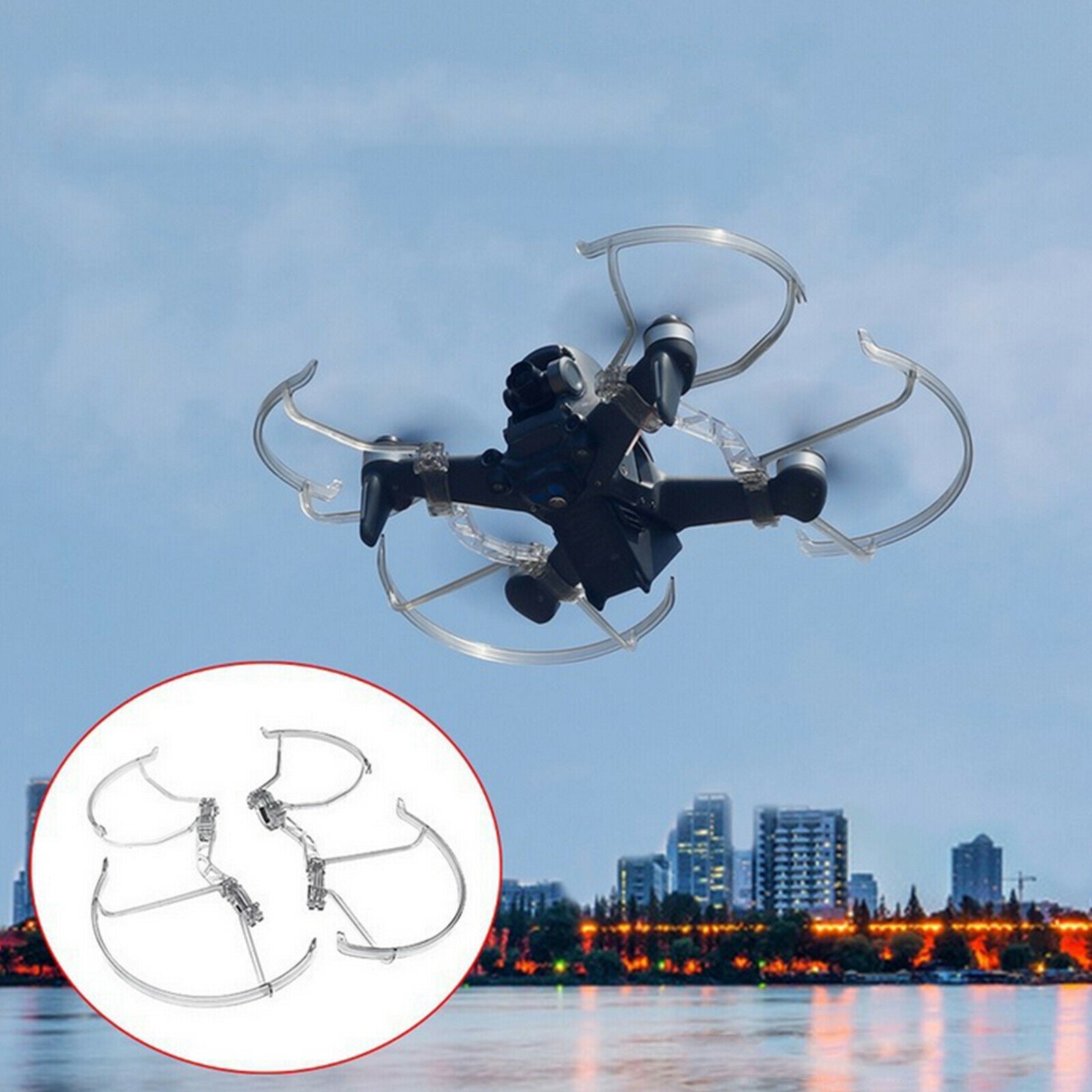 For DJI FPV Drone Anti-collision Propeller Paddle Guard Protection Accessories
