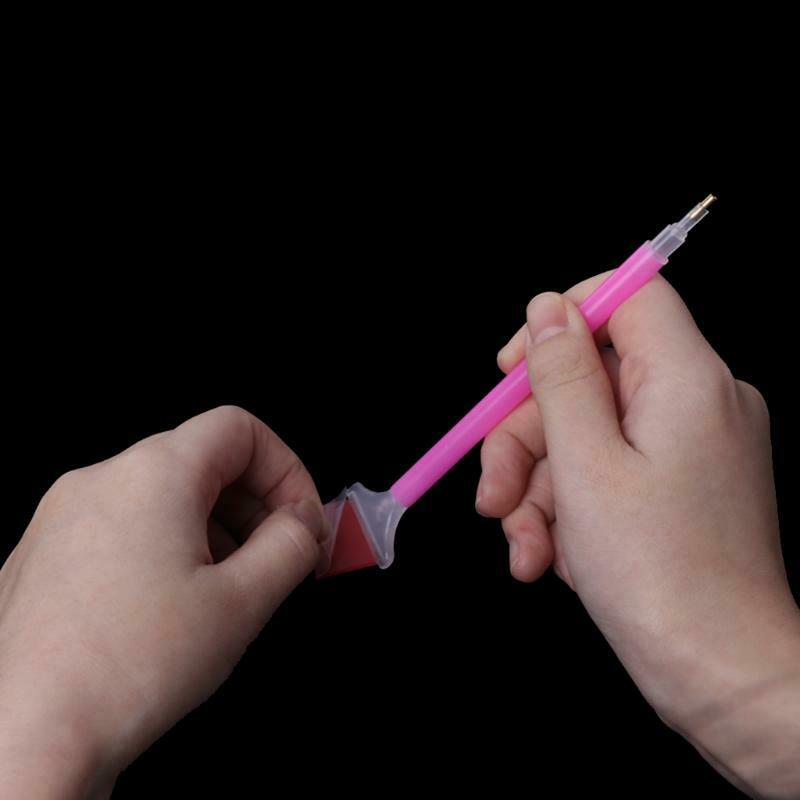 50Pcs 5D Diamond Painting Glue Clay For DIY Embroidery Cross Stitch Tool 2x2cm